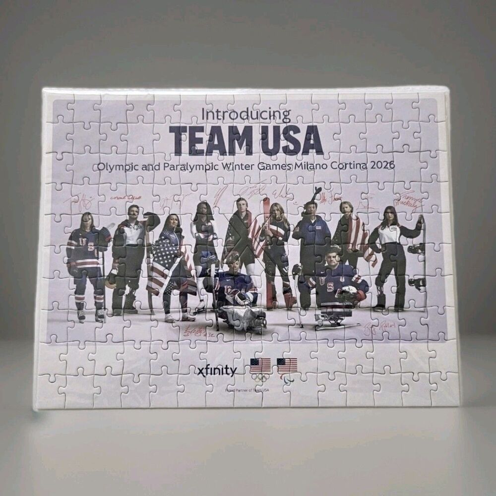 TEAM USA Olympic and Paralympic Winter Games Milano Cortina 2026 Xfinity Puzzle
